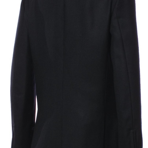 Chloe Black Wool Coat Double Breasted Medium/EU38 - Picture 4 of 4